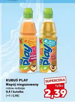 Kaufland Napój niegazowany Kubuś Play brzoskwinia oferta