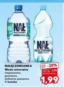 Kaufland Woda mineralna niegazowana Nałęczowianka oferta