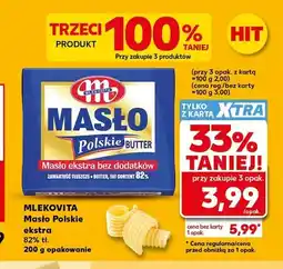 Kaufland Masło ekstra Polskie Mlekovita oferta