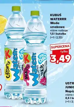 Kaufland Woda smakowa Kubuś Waterrr cytryna oferta