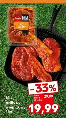 Kaufland Mix grillowy wieprzowy Sokołów Grill House oferta