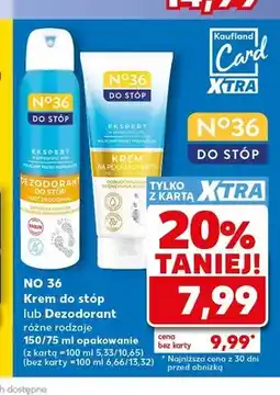 Kaufland Dezodorant do stóp No 36 oferta