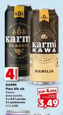 Kaufland Piwo bezalkoholowe Karmi Classic oferta