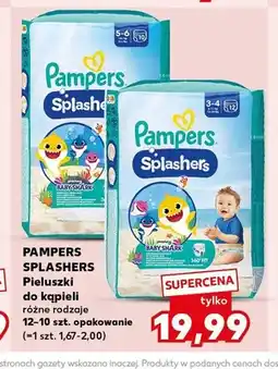Kaufland Pieluszki do kąpieli Pampers Splashers oferta