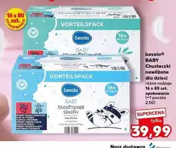 Kaufland Chusteczki nawilżane dla dzieci bevola BABY oferta