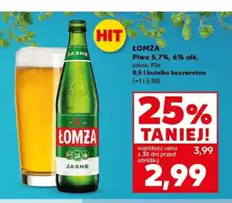 Kaufland Piwo Łomża Jasne oferta