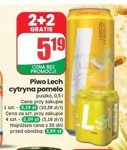 Dino Piwo bezalkoholowe Lech Free cytryna pomelo oferta