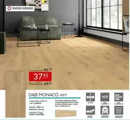 Abra Panele laminowane Swiss Krono Dąb Monaco 4917 8 mm AC5 oferta