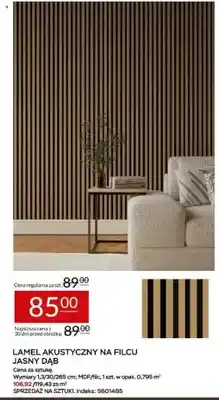 Abra Lamel akustyczny na filcu Jasny Dąb oferta