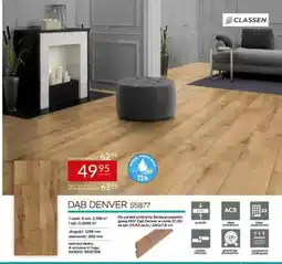 Abra Listwa przypodłogowa MDF Classen Dąb Denver oferta
