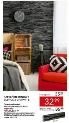 Abra Kamień betonowy Elbrus 2 Graphite oferta