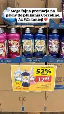 Auchan Płyn do płukania Coccolino Perfume & Care Waterlily & Grapefruit oferta