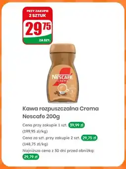 Dino Kawa rozpuszczalna Nescafe Crema oferta