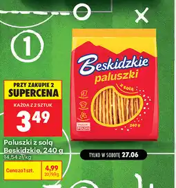 Biedronka Paluszki z solą Beskidzkie oferta