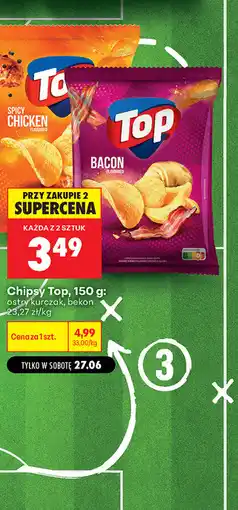 Biedronka Chipsy Top oferta