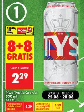 Piwo Tyskie Gronie