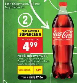 Biedronka Napój gazowany oferta