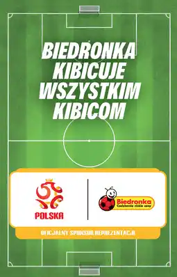 Biedronka Biedronka kibicuje wszystkim kibicom oferta