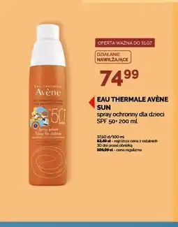 Ziko Dermo Spray ochronny dla dzieci Eau Thermale Avène Sun SPF 50+ oferta