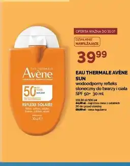 Ziko Dermo Wodoodporny refleks słoneczny do twarzy i ciała Eau Thermale Avène Sun SPF 50+ oferta