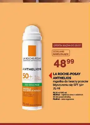 Ziko Dermo Mgiełka do twarzy przeciw błyszczeniu się La Roche-Posay Anthelios SPF 50+ oferta