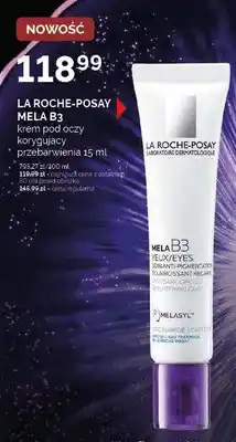 Ziko Dermo Krem pod oczy korygujący przebarwienia La Roche-Posay Mela B3 oferta