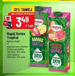 Polomarket Napój Hortex Tropical Duo Czerwone Winogrono Gujawa oferta