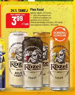 Polomarket Piwo Kozel Černý oferta