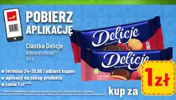 Polomarket Ciastka Delicje Szampańskie o smaku wiśniowym oferta
