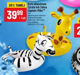 Polomarket Koło dmuchane Zebra Captain Mike oferta