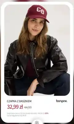 BonPrix Czapka z daszkiem Bonprix oferta
