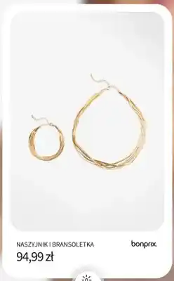 BonPrix Naszyjnik i bransoletka Bonprix oferta