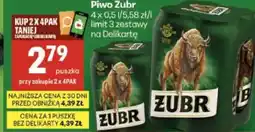 Delikatesy Centrum Piwo Żubr oferta
