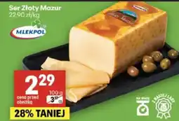 Delikatesy Centrum Ser Złoty Mazur oferta