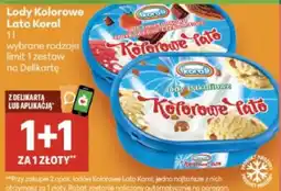 Delikatesy Centrum Lody Kolorowe Lato Koral oferta