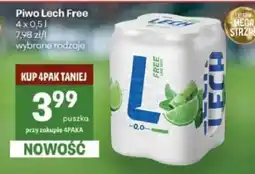 Delikatesy Centrum Piwo Lech Free oferta