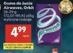 Delikatesy Centrum Guma do żucia Airwaves, Orbit oferta