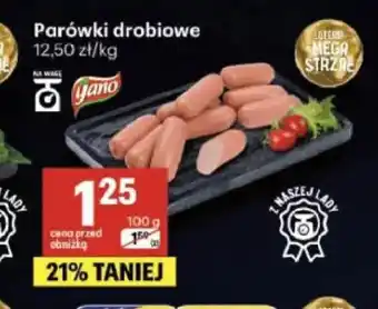 Delikatesy Centrum Parówki drobiowe Yano oferta