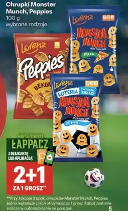 Delikatesy Centrum Chrupki Monster Munch, Peppies oferta