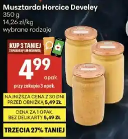 Delikatesy Centrum Musztarda Horcice Develey oferta
