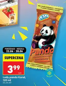Biedronka Lody Pando Koral oferta