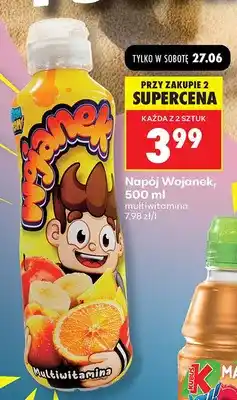 Biedronka Napój Wojanek multiwitamina oferta