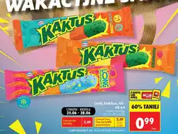 Biedronka Lody Nestlé Kaktus Classic oferta