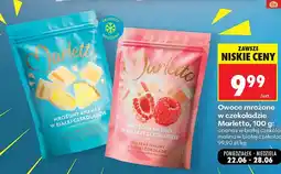 Biedronka Owoce mrożone Marletto ananas w białej czekoladzie oferta