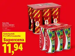 Lidl Napój gazowany Coca-Cola Zero 6-pak oferta