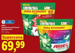 Lidl Kapsułki do prania Ariel kolorów oferta