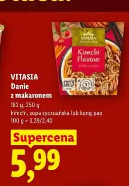 Lidl Danie z makaronem Vitasia Kimchi oferta