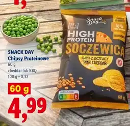 Lidl Chipsy proteinowe Snack Day BBQ oferta
