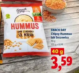 Lidl Chipsy Hummus Snack Day oferta