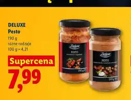 Lidl Pesto z serem Ricotta i orzechami włoskimi Deluxe oferta